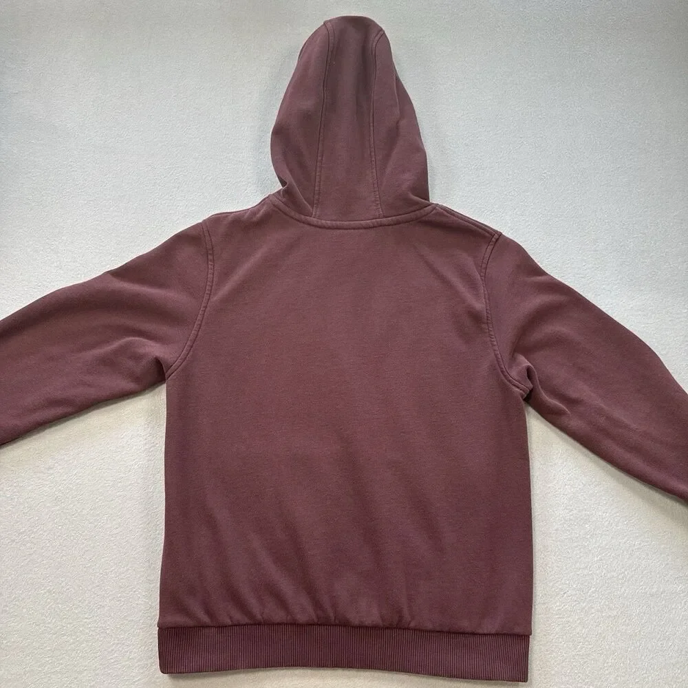 Nike Sportswear Club Fleece Pullover Hoodie Kids Large Burgundy Maroon